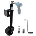 Kohree 2000 lbs Trailer Jack, Dual Wheel, 20-24V Cordless Drill Compatible