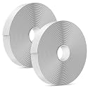 Kohree Butyl Tape White 2 Pack, 1/8" x 3/4" x 30 ft, Butyl Sealant Tape
