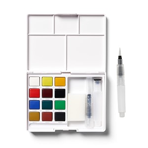 sakura koi watercolors field box set of 12 colors assorted