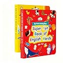 KOKODI Talking Books, 2pcs Vocabulary Books, Interactive Audio Sound Books, Compatible with KOKODI Talking Pen (Vocabulary Books Only, No Pen)