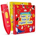 KOKODI Talking Pen Books Sets, Interactive Audio Sound Books Kids Learning Electronic Toys for Boys Girls, Autism Sensory Games, Early Educational Gifts Birthday Gifts for Toddlers Kids Age 2 3 4 5