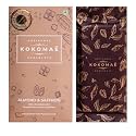 KOKOMAE - Milk Chocolate with Almond and Saffron (Pack of 1) | Belgian Milk Chocolate Bar
