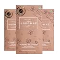 KOKOMAE - Milk Chocolate with Almond and Saffron (Pack of 3) | Belgian Milk Chocolate Bar