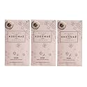 KOKOMAE - White Chocolate with Rose (Pack of 3) | Belgian White Chocolate Bar