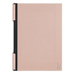 kokuyo bizrack clip notebook a4 smoke coral no-brcn202p