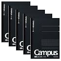 KOKUYO B5 Composition Notebooks, 5 Pack Campus Comp Book with 5mm Grid