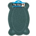 Kole Imports Easy Clean Paw Print Pet Mat