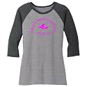 Koloa Graphic Logo Ladies Raglan Baseball Shirts.