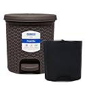 KOLORR Magnum 14L Dustbin with Inner - Dark Brown