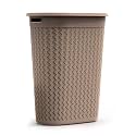 KOLORR Stitch Laundry Basket 55L Woven Design