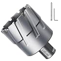 Kolvoii TCT Annular Cutter 2‑1/8" Diameter x 1‑3/8" Depth, Mag Drill Bit