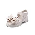 Komfyea Toddler Girls Little Kids Open/Closed Toe Sandals