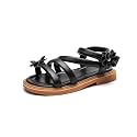 Komfyea Toddler Girls Little Kids Open/Closed Toe Sandals