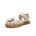 Komfyea Toddler Girls Little Kids Open/Closed Toe Sandals