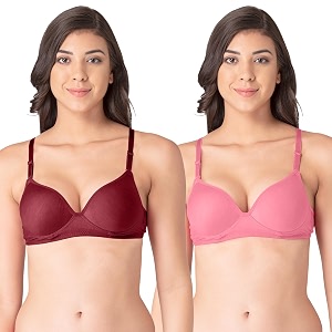 Komli - Heavily Padded Push-Up Bra -