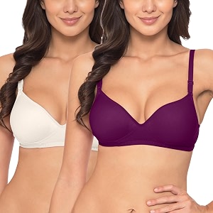 Komli - Heavily Padded Push-Up Bra -