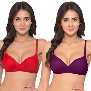 Komli - Heavily Padded Push-Up Bra -