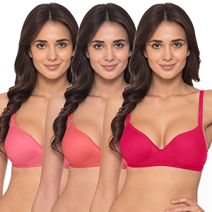 Komli - Heavily Padded Push-Up Bra -