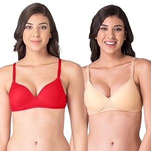 Komli - Heavily Padded Push-Up Bra -
