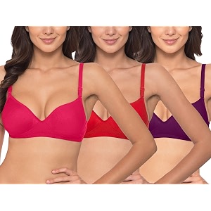Komli - Heavily Padded Push-Up Bra -