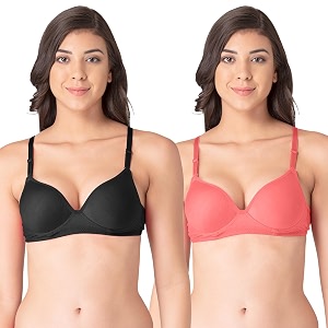 Komli - Heavily Padded Push-Up Bra -