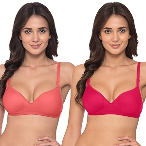 Komli - Heavily Padded Push-Up Bra -