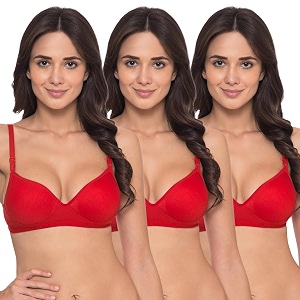 Komli - Heavily Padded Push-Up Bra -