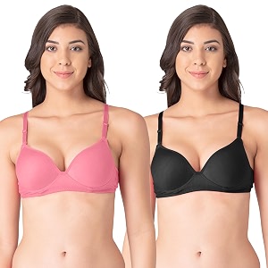 Komli - Heavily Padded Push-Up Bra -
