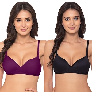 Komli - Heavily Padded Push-Up Bra -
