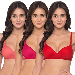 Komli - Heavily Padded Push-Up Bra -