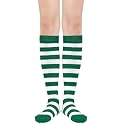 Komorebi Knee High Socks for Women Long High Stripes Socks