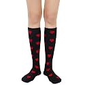 Komorebi Knee High Socks for Women Long High Stripes Socks