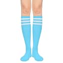 Komorebi Knee High Socks for Women Long High Stripes Socks