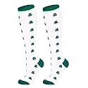 Komorebi Knee High Socks for Women Long High Stripes Socks