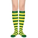 Komorebi Knee High Socks for Women Long High Stripes Socks