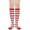 Komorebi Knee High Socks for Women Long High Stripes Socks