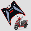 KONAYA DIO 110 3D Color Footmat Washable Floor Mat/Foot Mat for Honda Dio Two Wheeler Mat
