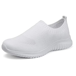 konhill Womens Slip On Sneakers Lightweight Knit