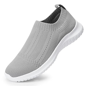 konhill Womens Slip On Sneakers Lightweight Knit