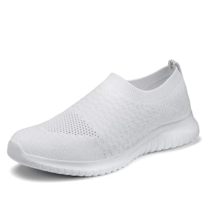 konhill Womens Slip On Sneakers Lightweight Knit