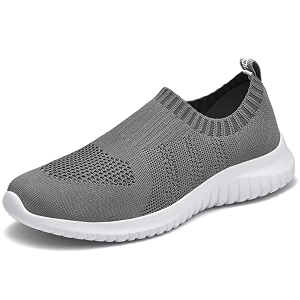 konhill Womens Slip On Sneakers Lightweight Knit