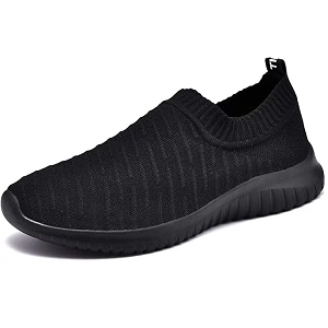 konhill Womens Slip On Sneakers Lightweight Knit