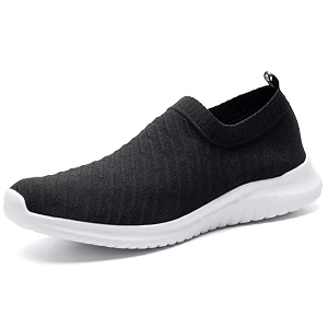 konhill Womens Slip On Sneakers Lightweight Knit