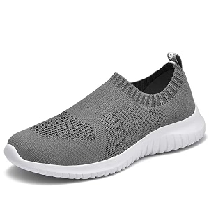 konhill Womens Slip On Sneakers Lightweight Knit