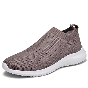 konhill Womens Slip On Sneakers Lightweight Knit