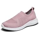 konhill Womens Slip On Sneakers Lightweight Knit Walking Shoes