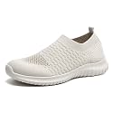 konhill Womens Slip On Sneakers Lightweight Knit Walking Shoes
