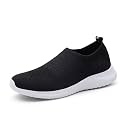 konhill Womens Slip On Sneakers Lightweight Knit Walking Shoes