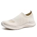 konhill Womens Slip On Sneakers Lightweight Knit Walking Shoes