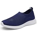 konhill Womens Slip On Sneakers Lightweight Knit Walking Shoes